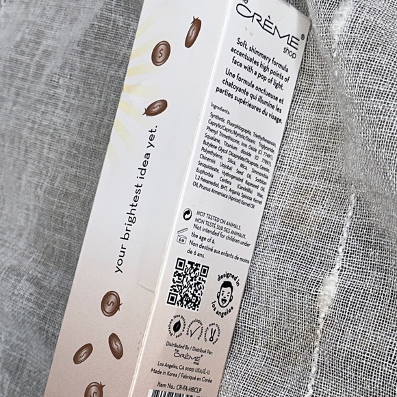 The Crème Shop The Brightest Crayon In The Box Glow Stick Lucky Penny Shade NWT - Picture 3 of 6